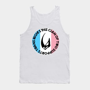 Clan of Two Supports Trans Right Tank Top